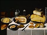 Floris van Schooten Still Life with a Ham by Unknown Artist